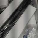 Yoobure Coat Rack Freestanding with Natural Marble Base - Coat Tree with 8 Hooks Heavy Duty Coat Hanger Stand, Metal Coat Rack Stand for Jacket, Hat, Clothes & Bag, Hall Tree Hat Rack for Entryway (Black)