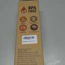 National Parks Water Bottle with 63 Waterproof Stickers & Carry Strap, Durable Plastic Water Bottle 32oz Hiking Water Bottles for Travel, Camping, Gifts for Kids, Men, Women Tritan, BPA Free