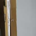 Babelio Removable & No Bottom Bar Baby Gate, 29-43", 36" H Hardware Mounted (Drill Needed)| Wide Walk-Thru| Auto-Close Safety Dog/Pet Gate for Stairs & Doorways (White)