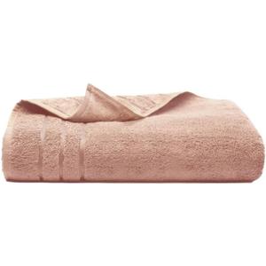 Cariloha Bath Towel | Blush | 28"x54" | Turkish Cotton & Viscose Material Blend | Extra Smooth, Odor Resistant and Highly Absorbent