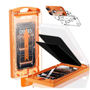 MRGLAS TOP 9H+ Glass 2+2 Packs for iPhone 13/14 Screen Protector with Camera Lens Protector [Zero Bubble][10X Military Protection] 13/14 Tempered Glass Full Edge Coverage, Case-Friendly (HD Clear)