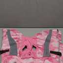 FUAMEY Dog Winter Jackets for Large Dogs,Dog Coat with Harness Built in,Waterproof Dogs Snowsuits Warm Pet Jacket Zip Up Fleece Cold Weather Coats Reflective Puppy Vest with Pocket Blue 3XL (Medium(chest:21in), pink)