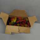 iBaycon Solar C9 Christmas Lights Outdoor, 65FT 100LED C9 Strawberry String Light, 8 Modes Solar Powered Lights String for Xmas Tree House Eaves Roof Christmas Holiday Decorations