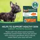 Healthfuls Sweet Potato Slices Healthy Dog Treats  Limited Ingredient, Grain Free, Made from Real Dried Sweet Potatoes, 16 oz (EXP 09/10/27)