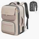 Vacuum Seal Backpack Travel, Expandable Vacuum Seal Carry on Backpack with Hand Pump & Luggage Tag, 17'' laptop Compression Backpacks with RFID Pocket, Personal Item Compression Back Back Travel,Pink