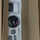 72 Inch White Ceiling Fan No Light, Wood Outdoor Ceiling Fans without Lights for Patios Gazebo Porch Living Room, Modern Exterior Extra Large High CFM Ceiling Fan No Light with Downrod