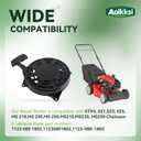 497680 Recoil Starter Assembly Compatible 497830 498144 Rewind Starter, B&S 6.75 Motor Troy-Bilt TB210 TB230 Toro 20010 20011 20021 20023 20023 20025 20027 20030 20494 Lawn Mower