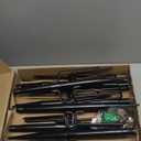 7 Pack 10 FT String Light Poles,Metal with Fork Lights Poles for Outdoor String Light, Rustproof Heavy Duty for Outside Garden,Patio,Wedding,Backyard,Deck,Party