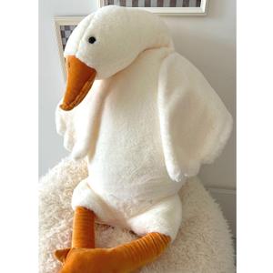 Tanha Goose Plush, Soft Goose Stuffed Animal, Cute Large Stuffed Goose, White Duck Plush Gift for Girlfriend, Kids or Best Friend51inch, 130cm