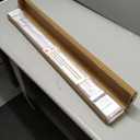 LazBlinds Cordless 1" Vinyl Mini Blinds for Indoor Windows - Light Filtering Horizontal Window Blinds & Shades, 34" W x 36" H, White