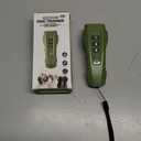 Dog bark Deterrent Device, Ultrasonic Anti Barking, Rechargeable Anti-Barking Device for Dogs Safe & Effective Portable Anti Barking Safe and Effective for Indoor and Outdoor use (Green)