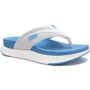 ONCAI Women's Orthotic Cushion Flip Flops Recovery Walking Sandals for Women with Arch Support Summer Comfortable Slip On Flip Flops for Womans, Size 9.5