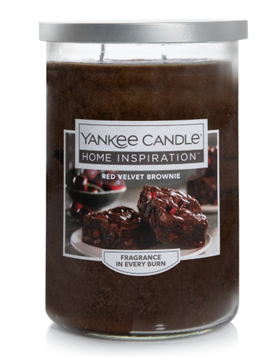 RED VELVET BROWNIE 19OZ YANKEE CANDLE