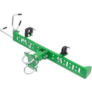 WUTIST Adjustable Zero Turn Mower Trimmer Holder Fit for 1"-2" Roll Bars Quick Clamp Locking System -Green