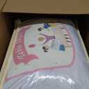 Spandex Tablecloth 6FT Rectangle Table Cover 6 Pack White Wrinkle-Free
