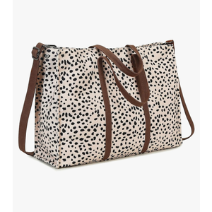 Laptop Tote Bag for Women Work 15.6 inch Canvas Shoulder Bags Computer Messenger Purse Teacher Handbag Office Briefcase