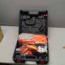 E-HEELP Electric Car Jack Kit 5Ton 12V Hydraulic Car Jack Lift (Lifting Range: 6.1~17.7 inch) with Electric Impact Wrench for SUV MPV Sedan Truck Change Tires Garage Repair