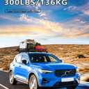 Tuyoung 300lbs Lockable Roof Rack Cross Bars Compatible with Volvo XC40 XC-40 2018-2026, Heavy Duty Aluminum Roof Rails Crossbars Cargo Bars Canoe Snowboard Rooftop Black Carrier Luggage