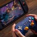 8Bitdo Pro 3 Bluetooth Controller with Swappable ABXY Buttons, TMR Joysticks, Hall Effect Triggers, Pro Back Buttons, Charging Dock, for Switch/Switch 2, Windows, Apple, SteamOS, Android - G Classic