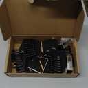 Perfect Curve CapRack | Over-The-Door Hat Organizer for Baseball Caps | 2 Straps, Holds 18-36 Adjustable Caps | Black