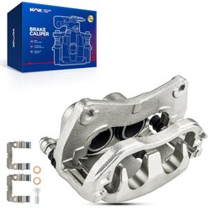 KAX Disc Brake Caliper Assembly Fit for Subaru 2010-2019 Outback, 2015-2021 WRX, 2014-2018 Forester, 2005-2019 Legacy, 2008-2014 Tribeca, 2006-2007 B9 Tribeca, Front Right Passenger Side (19B3348)