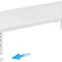 Expandable Spice Rack Kitchen Cabinet Shelf Organizer, Stackable Storage Shelves Racks, Adjustable Counter Shelving for Cabinets, Countertop, Cupboard,Pantry and More(1Pack/White/Large)