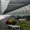 20 x 10 Ft Mosquito Netting for Garden Patio, Breathable Mesh Net for Bird and Insect Protection, Plant Cover for Vegetables, Fruits and Flowers, 3x6m Black