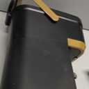 Tastyle Single Serve One Cup Coffee Maker, for K Cups and Grounds, Mini Coffee Maker with Portable Handle, 6 to 12 Oz Brew Size, for Travel, Camping, Office, RV and Dorm, 120V, Black and Gold