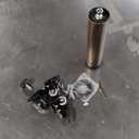 Outsunny Round Patio Umbrella Base with Wheels, 44 lbs Resin Umbrella Stand Base, Heavy Duty Patio Umbrella Holder for 1.3"/1.5"/1.9" Umbrella Poles for Outdoor, Lawn, Poolside, Bronze