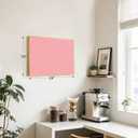 Linen Bulletin Board, 24"x18" Decorative Fabric Pin Board Vision Board