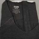 Frida Mom Labor and Delivery Gown for Hospital, Easy-Snap, Tagless Nursing Gown with Skin-to-Skin Access and Full Coverage in The Back, One Size