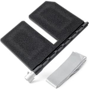 5073955AA Heater Blend Door Repair Kit Compatible with Dodge Ram 1500 2500 3500 2002-2006 Replaces 902-322 5086718AA 5086718AB, Upper Main Heater HVAC Blend Door Repair