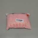 KYEESE Dog Sweater Soft Turtleneck Pet Sweater Dress Stretchy Cat Sweaters Thick Dogs Clothes with Bowtie Warm Pullover Pet Coats Comfy Knitwear Dog Sweaters for Small Dogs Girl, Pink, Large