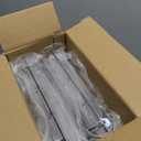 Stackable Water Bottle Organizer, Large Compartment Water Bottle Holder, 4 Tier Clear Water Bottle Organizer for Cabinet, Bottle Rack for Kitchen Organization and Storage - Hold 16 Bottles