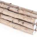 12 Pack Birch Logs for Fireplace Decorative,Birch Wood for DIY Crafts,Natural Birch Log for Decoration,Birch Branches for Fireplace Decor,Firebowl,Fire Pit(Logs:0.7''-1.6'' Dia.x16.5 Length)