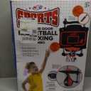 Over-The-Door Basketball & Boxing Combo – 2-in-1 Game Set with Adjustable Hoop & Speed Bag, Scoreboard & Sound Effects – Fun Indoor Sports Toy for Kids & Adults