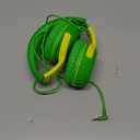 rockpapa Share 1 Kids Headphones Wired with Microphone & Share Port, 85dB/94dB Volume Limited, Cute Foldable Student Child Boys Girls Headphones for School/Classroom/Travel Green/Yellow