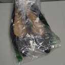 Amazon Essentials Women's Pointed-Toe Ballet Flats (11.5 Wide, Black Faux Leather)