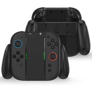 Sioenl Controller Grip for Switch 2 Joy-Con 2, Comfort Anti-Slip Joy-Con Magnetic Suction Holder Accessories, Standard Grip Without Charging Function