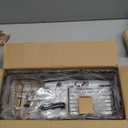 TYYIHUA Hanging Shower Caddy for Shower Chair with Hooks, Soap Tray and Shower Rack, Bathroom Showers Organizer Basket for Elderly, Pregnant, Patient, Handicap Accessories for Daily Living