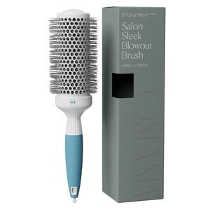 Medium Round Brushing Brush - Ceramic Hair Brush for a Smooth Salon Style Look - Professional Brushing Brush Ideal for All Hair Types - 43 mm