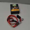 MASBRILL Light Up Dog Collars-LED Dog Collar Rechargeable Waterproof Lighted Dog Collar Night Walking Glow Collar for Small Medium Large Dogs