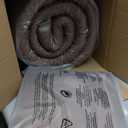 MAXYOYO Japanese Floor Mattress Futon Mattress, Thicken Tatami Mat Sleeping Pad Foldable Roll Up Mattress Boys Girls Dormitory Mattress Pad Floor Lounger Bed, Coffee, Queen