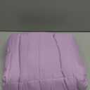 yescool Weighted Blanket (7 lbs, 41" x 60", Purple) Cooling Heavy Blanket for Sleeping Perfect for 60-90 lbs, Breathable Blanket with Premium Glass Bead, Machine Washable