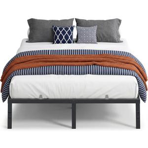 VASAGLE Queen Metal Bed Frame 14 Inches Tall, 1100 lb Weight Capacity
Heavy-Duty Platform Bed, No Box Spring Needed, Under-Bed Storage, Mattress Retainers, Easy Setup, URMB651BD02S