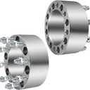 OCPTY 2PCS 8x6.5 to 8x6.5 Wheel Spacers 3" Wheel Adapters 9/16" Studs 125mm Center fit for 1976,1978-1979,1982,1984-1985 for Chevrolet for C20 / 1994-2010 for Dodge for Ram 2500