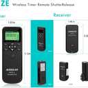 AODELAN Wireless Shutter Camera Remote Control Timer Intervalometer for Sony a7 III, a7 II, a7R III, a9, a6000, a6300, a5100