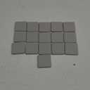 Furniture Sliders for Carpet & Hardwood Floors, 16 Pack 2 Inch Square Sliders for Moving Furniture, Easily Move Any Item While Protect The Floor