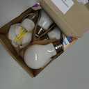 PHILIPS LED 60W A19 4-Pack Ultra Definition Soft White (2200K) 800 Lumen (8W=60W) Dimmable Flicker Free Light Bulbs