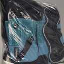 PetAmi Adjustable Cat & Dog Chest Carrier Backpack, Ventilated for Hiking & Camping, Max 15 lbs, Teal Blue